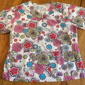 Med couture scrub top